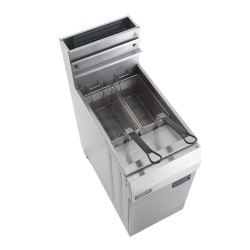 Friteuse professionnelle gaz sur coffre - 21 litres - Combisteel