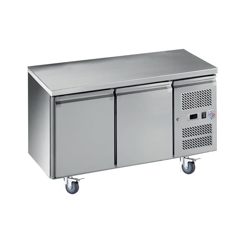 Tour pâtissier réfrigéré inox - 2 portes 600 x 400
