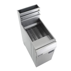 Friteuse professionnelle gaz (propane) sur coffre - 21 litres - Combisteel