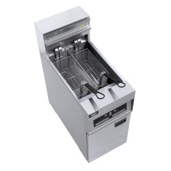 Friteuse professionnelle électrique sur coffre - 25 litres - Combisteel