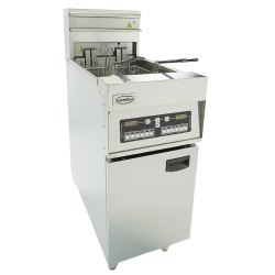 Friteuse professionnelle électrique sur coffre - 25 litres - Combisteel