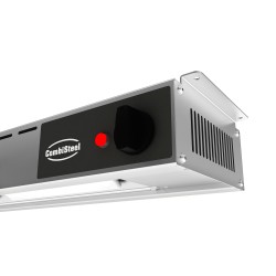 RADIATEUR EN CÉRAMIQUE 1800 - 5 HEATERS À 250W - 1800x180x90 mm