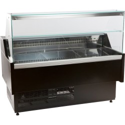 Vitrine comptoir réfrigérée -  1584 x 815 x 1280 mm - Gamme Oscar 1.5