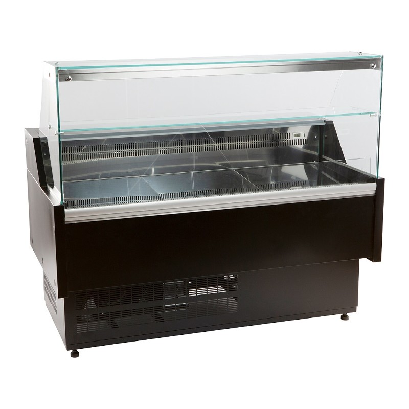 Vitrine comptoir réfrigérée -  1584 x 815 x 1280 mm - Gamme Oscar 1.5