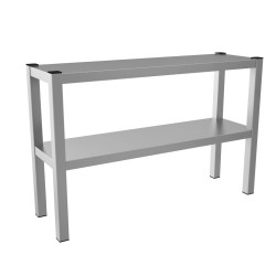 Etagère du chef 2 niveaux - 1400 x 300 x 650 mm