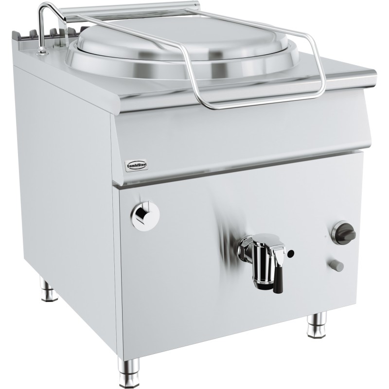 BASE 900 MARMITES À GAZ 150L - CHAUFFAGE DIRECT - 800x900x900 mm