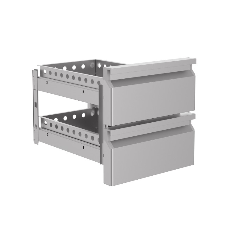 CS BLOC DE 2-TIROIRS 600MM.(H)