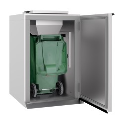 REFROIDISSEUR DE DÉCHET 1X 240L - 1090x980x1280 mm
