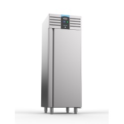 CONGÉLATEUR EN ACIER INOX 550 LTR - 700x710x2050 mm