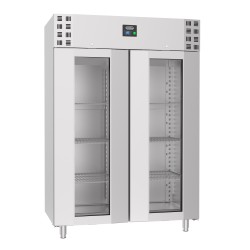 Armoire réfrigérée négative - 2 portes vitrées -10/-22°C - 1400 L - Tropicalisé