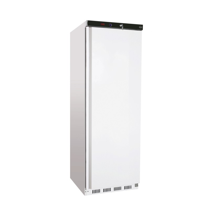 Armoire réfrigérée positve blanche - 1 porte pleine - 570 litres