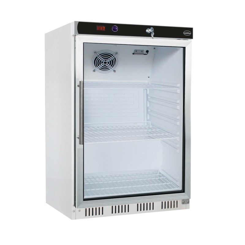 Armoire réfrigérée positive 130L - porte vitrée +2/+8°C
