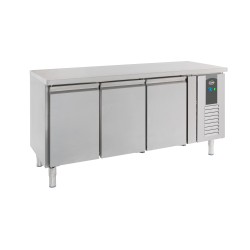 Table réfrigérée centrale 3 portes - Profondeur 600