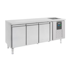 700 TABLE RÉFRIGÉRÉE PLONGE 3 PORTES - 2020x700x960 mm