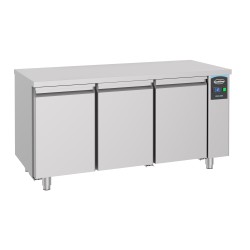 700 TABLE RÉFRIGÉRÉE 3 PORTES EXCL. MOTEUR - 1600x700x850 mm