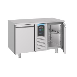700 TABLE RÉFRIGÉRÉE 2 PORTES MONOBLOCK ENERGY LINE - 1300x700x850 mm