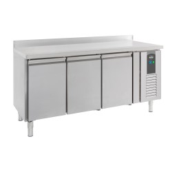 Table réfrigérée adossée positive - 3 portes - Combisteel