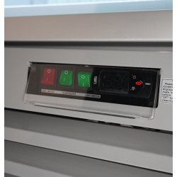 Armoire réfrigérée négative -18/-22°C - 1 porte vitrée battante - 600 litres