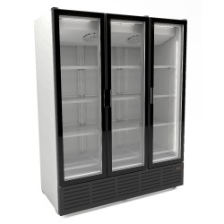 Vitrine murale réfrigérée positive -1/+2°C - 3 portes vitrées battantes - 1560 litres - Combisteel