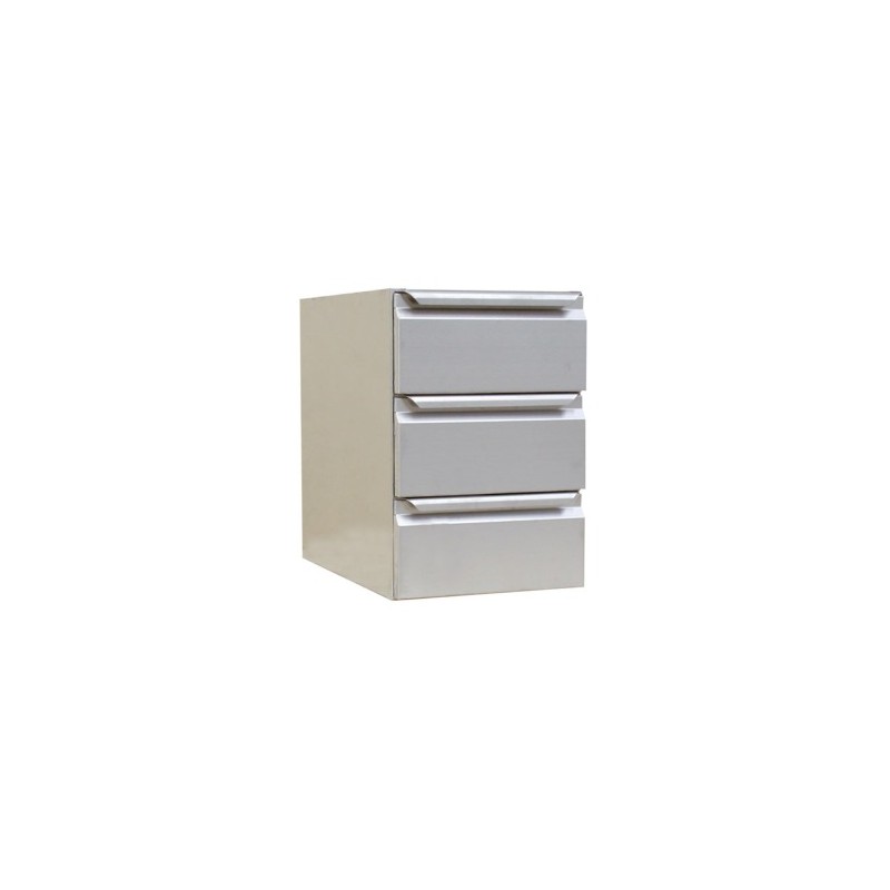 BLOC DE TIROIRS POUR TABLE HAUTEUR 900 - 400x630x590 mm