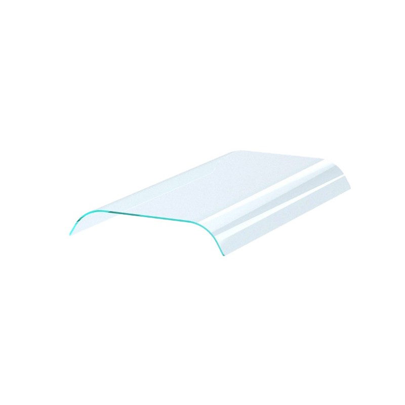 VITRE COURBEE 2-COTE 4/1 - 1325x570x108 mm