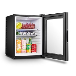 Mini-bar compacte avec porte en verre