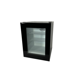 Mini-bar compacte avec porte en verre