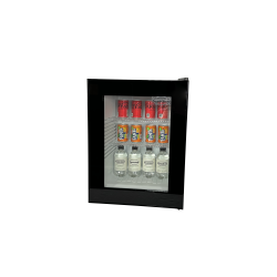 Mini-bar compacte avec porte en verre