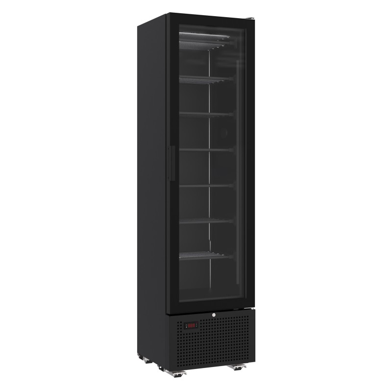 Armoire réfrigérée négative full black - 221 litres