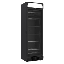 Armoire réfrigérée négative full black avec canopy - 382 litres - Combisteel