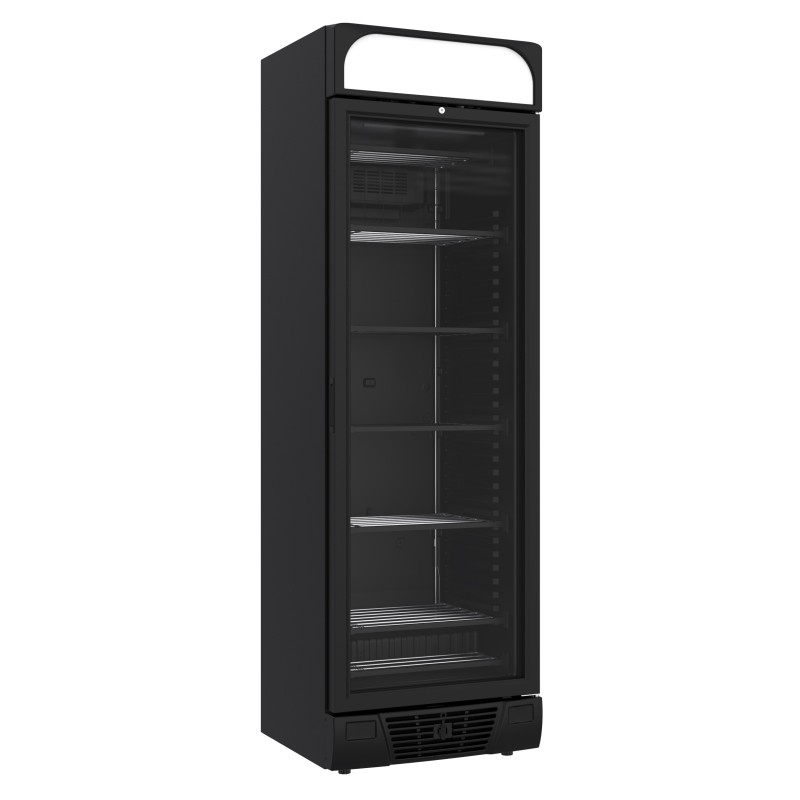 Armoire réfrigérée négative full black avec canopy - 382 litres - Combisteel