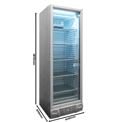 Armoire réfrigérée négative blanche - 382 litres