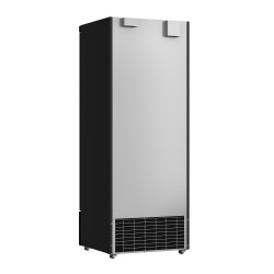 Armoire réfrigérée full black négative -18/-22°C - 1 porte vitrée battante - 600 litres