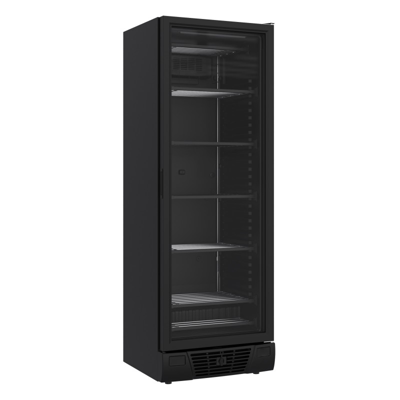 Armoire réfrigérée négative full black - 382 litres