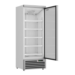 Armoire réfrigérée positive 0/+10°C - 1 porte vitrée battante - 600 litres