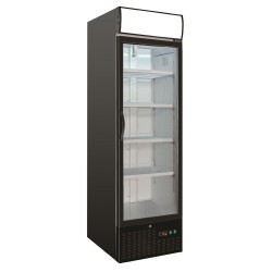 Réfrigérateur négatif 1 porte vitrée - 460 litres  -18/-24°C