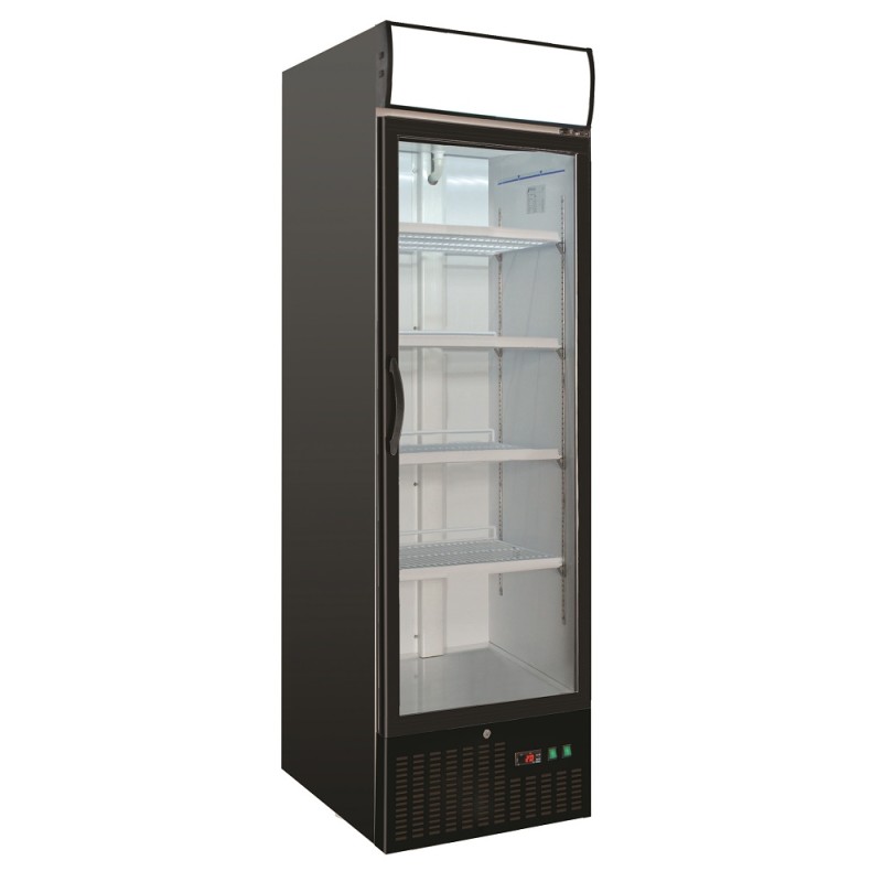 Réfrigérateur négatif 1 porte vitrée - 460 litres  -18/-24°C