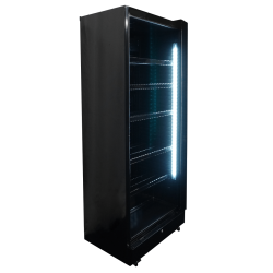 Vitrine murale réfrigérée full black positive ++2/+10°C - 400 litres - Combisteel
