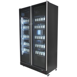 Armoire à boissons 2 portes  0/+10°C - 387 litres - Combisteel