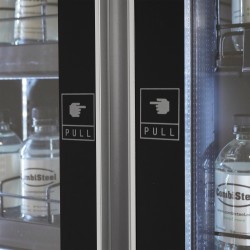 Armoire à boissons 2 portes  0/+10°C - 387 litres - Combisteel