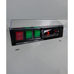 Armoire réfrigérée positive 0/+10°C - 2 portes vitrées battantes - 1000 litres