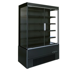 Vitrine murale avec 2 portes battantes - Gamme JAMIE  - 1310 x 665 x 1920 mm