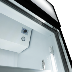 Armoire réfrigérée positive +1/+10°C - 3 portes vitrées battantes - 1065 litres