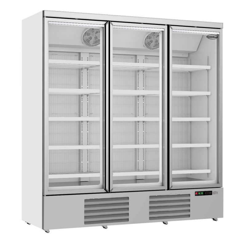 Armoire réfrigérée négative -18/-22°C - 3 portes vitrées - 1450 litres