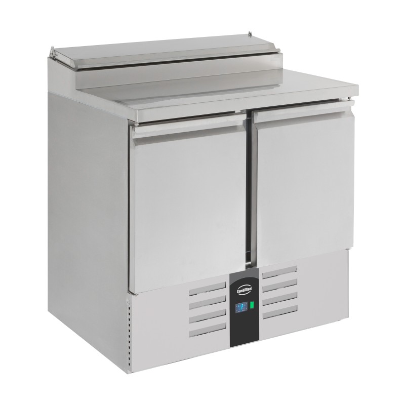 SALADETTE RÉFRIGÉRÉE 2 PORTES 5x1/6GN RÉCIPIENT - 903x700x1006 mm