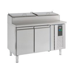 SALADETTE 2 PORTES 6x1/3GN RÉCIPIENT - 1360x700x1085 mm