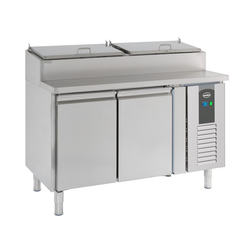 SALADETTE 2 PORTES 6x1/3GN RÉCIPIENT - 1360x700x1085 mm