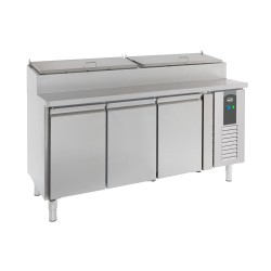 SALADETTE 3 PORTES 8x1/3GN RÉCIPIENT - 1795x700x1085 mm
