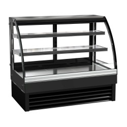 Vitrine bombée réfrigérée de boulangerie - 236 L - 1200 x 680 x 1200 mm