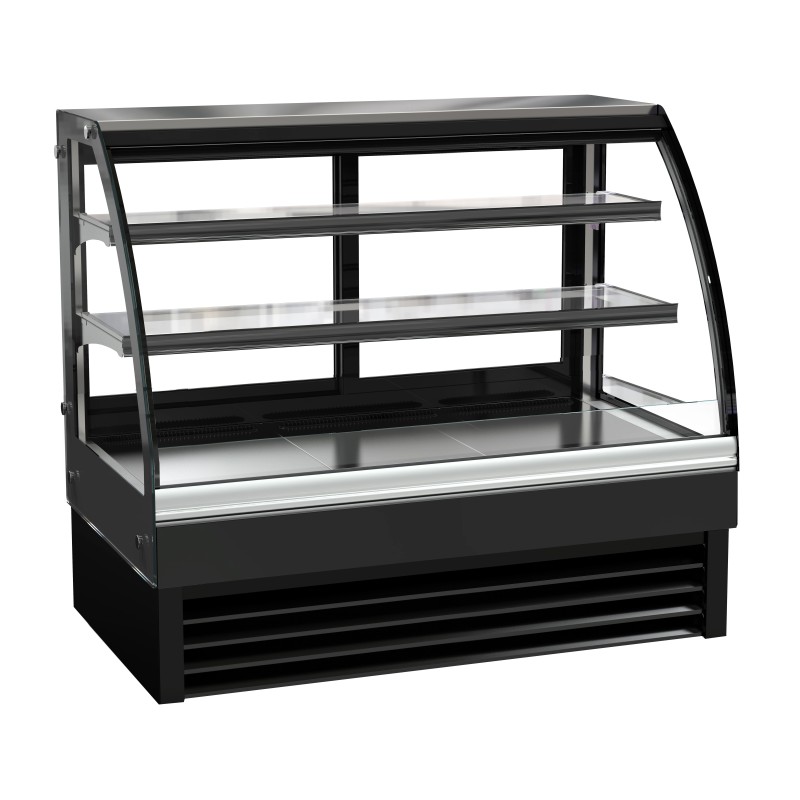 Vitrine bombée réfrigérée de boulangerie - 236 L - 1200 x 680 x 1200 mm